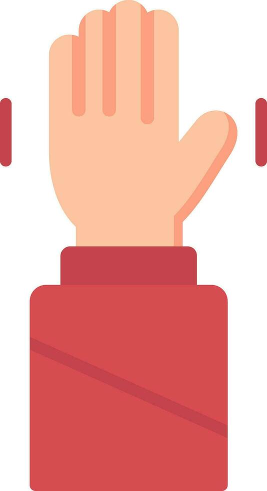 Hand Up Vector Icon