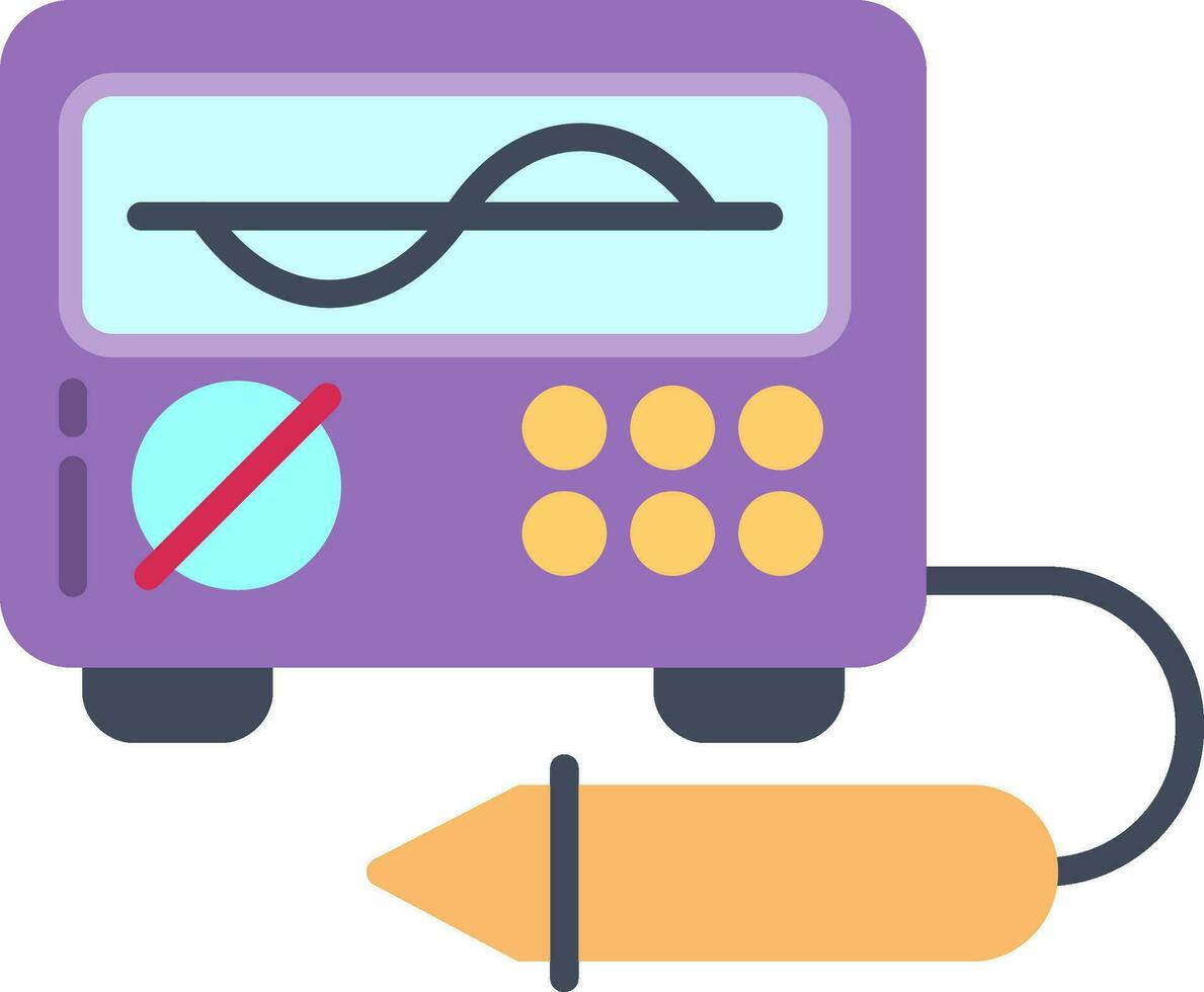 Oscilloscope Vector Icon