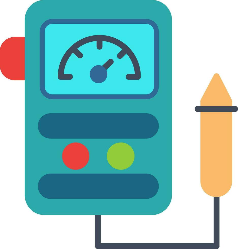 Voltmeter Vector Icon