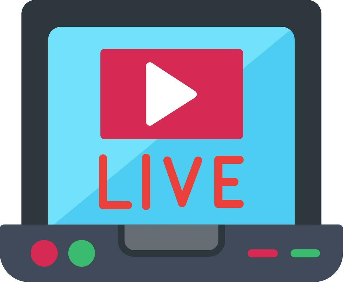 Live Vector Icon