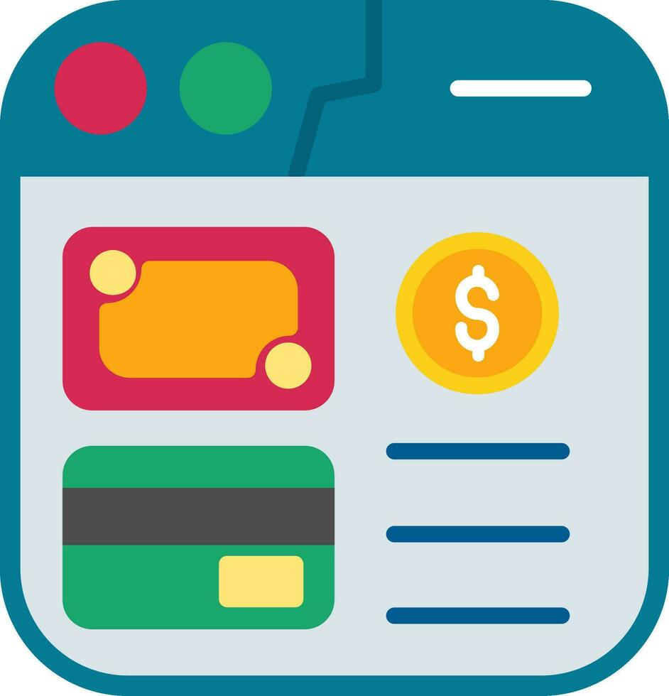 Online Payment Vector Icon