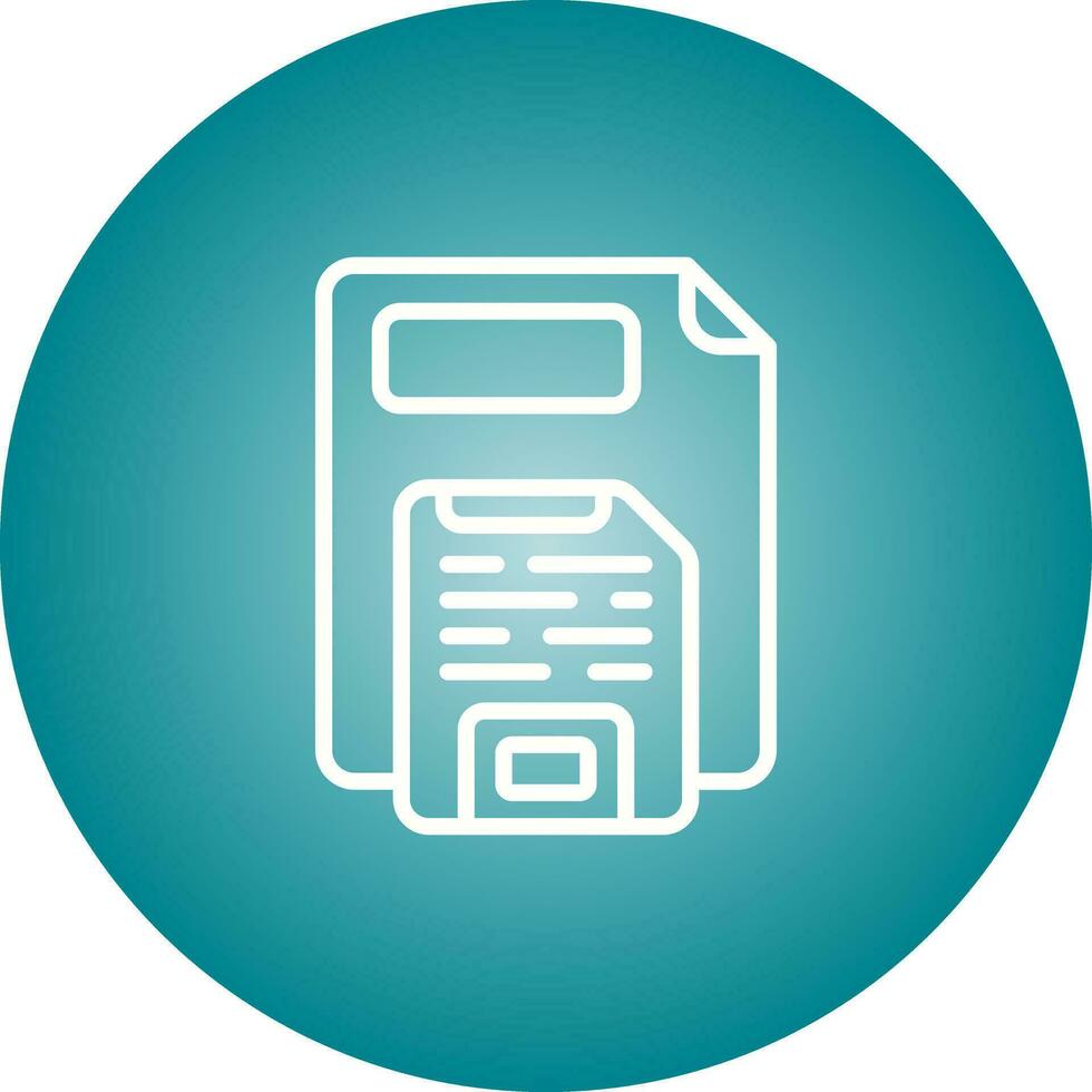 Save Button Vector Icon