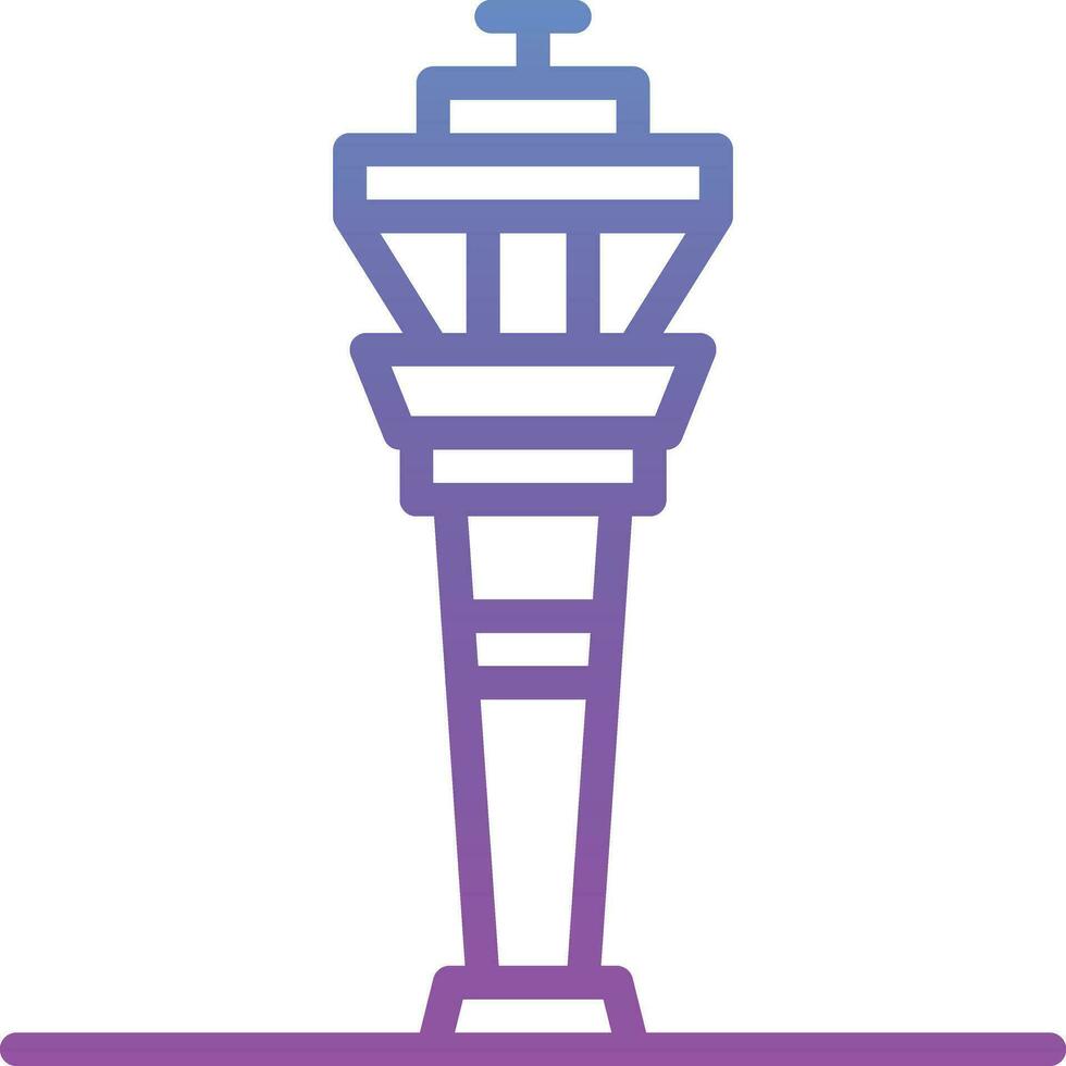 Control Tower Vector Icon