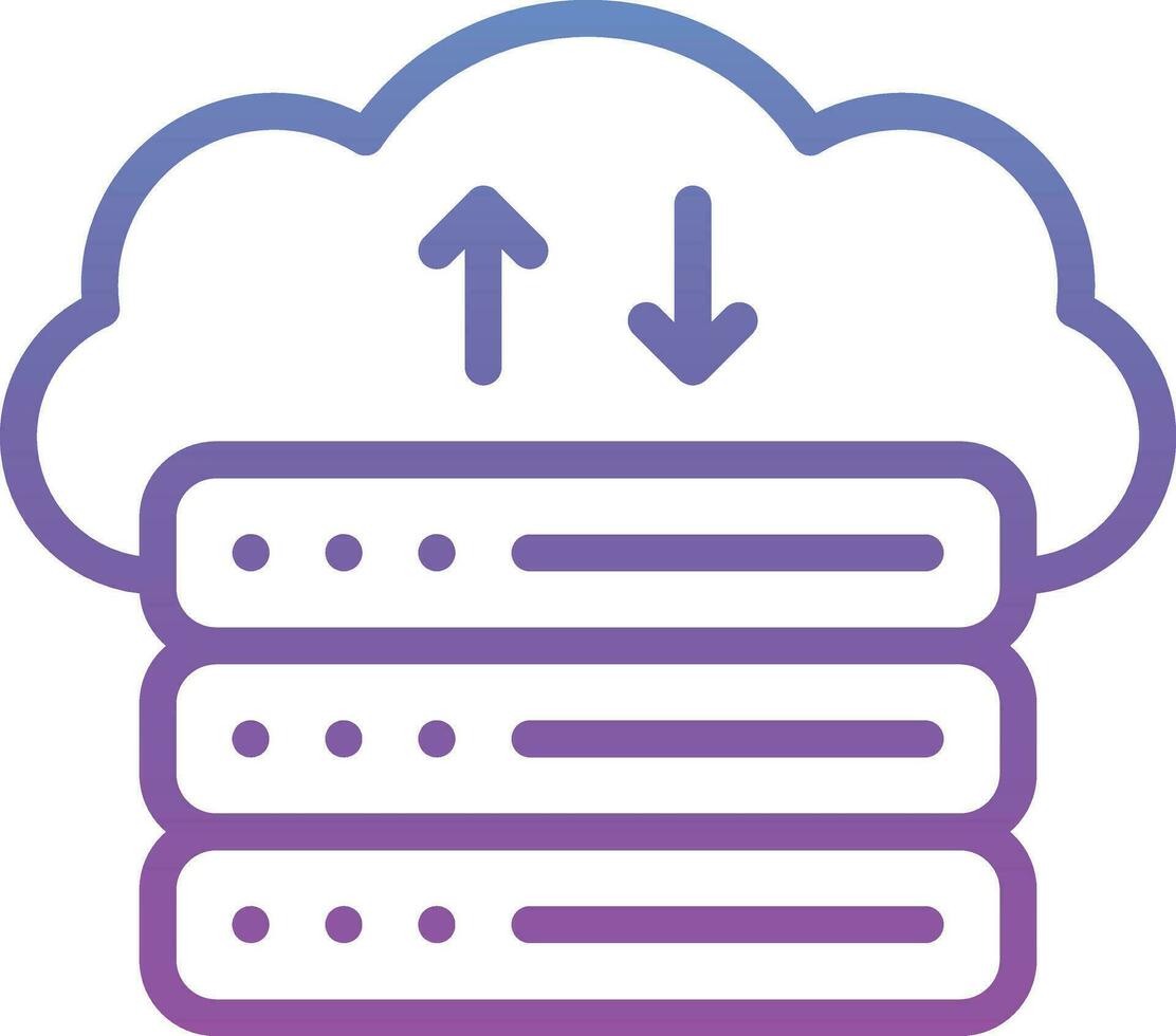 Web Hosting Vector Icon