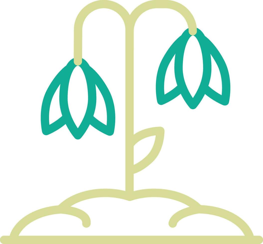 Snowdrop Vector Icon