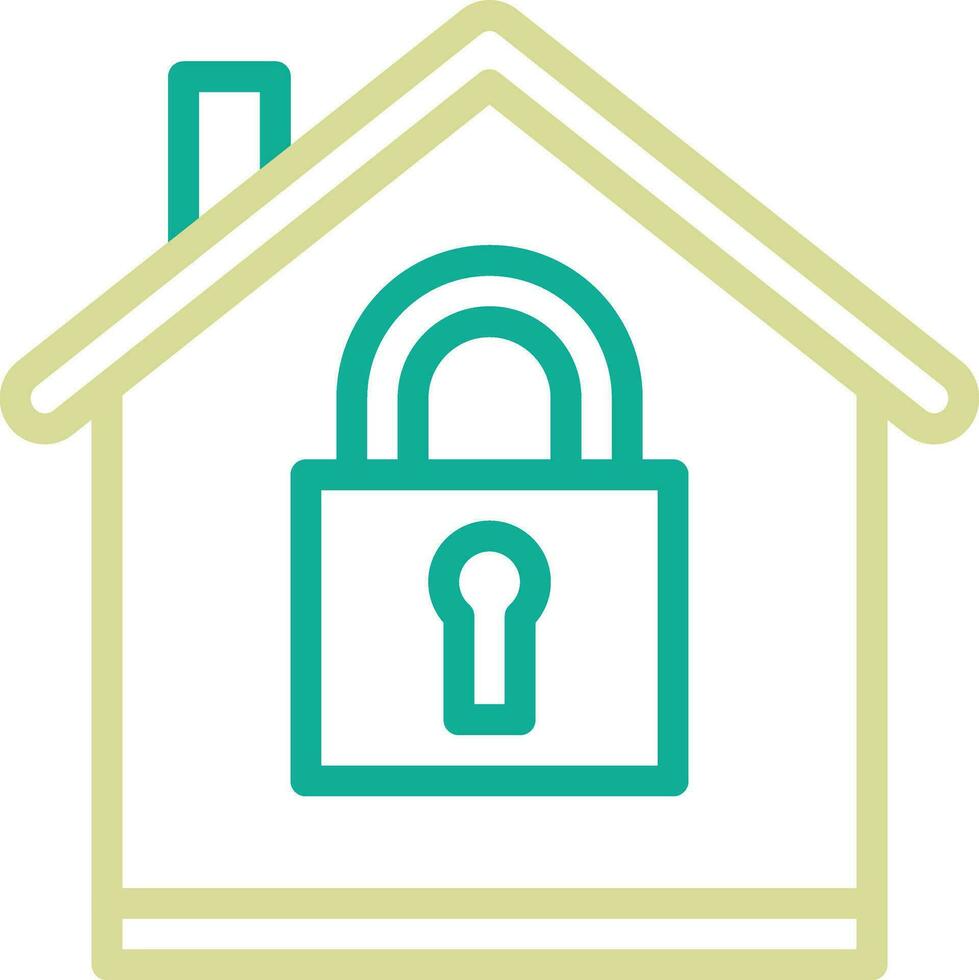 Property Lock Vector Icon