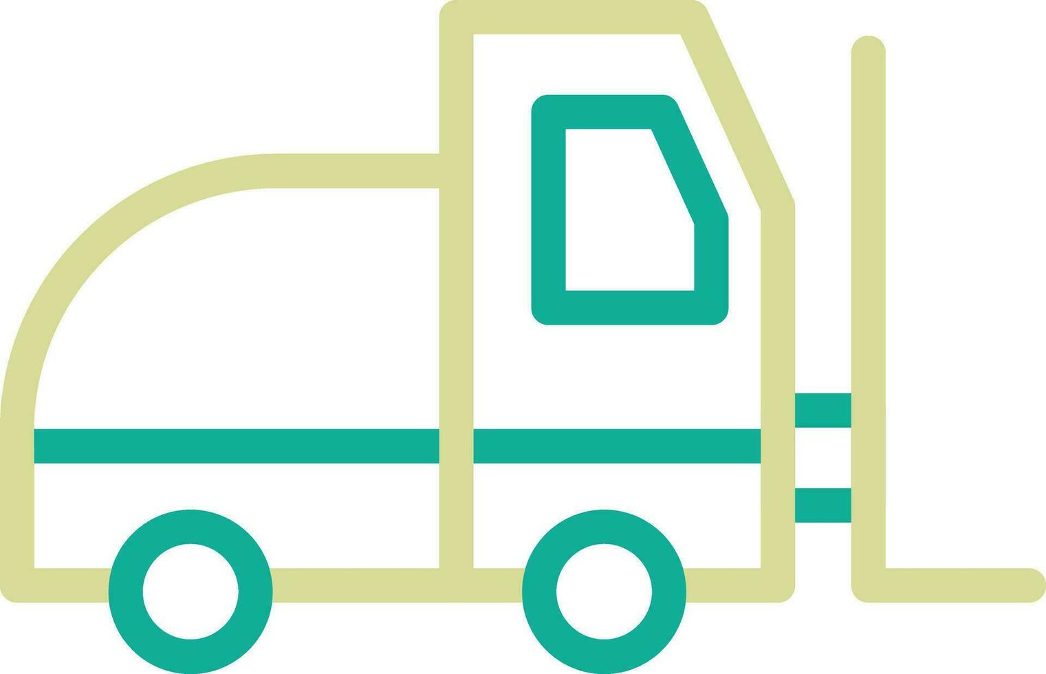 Forklift Vector Icon