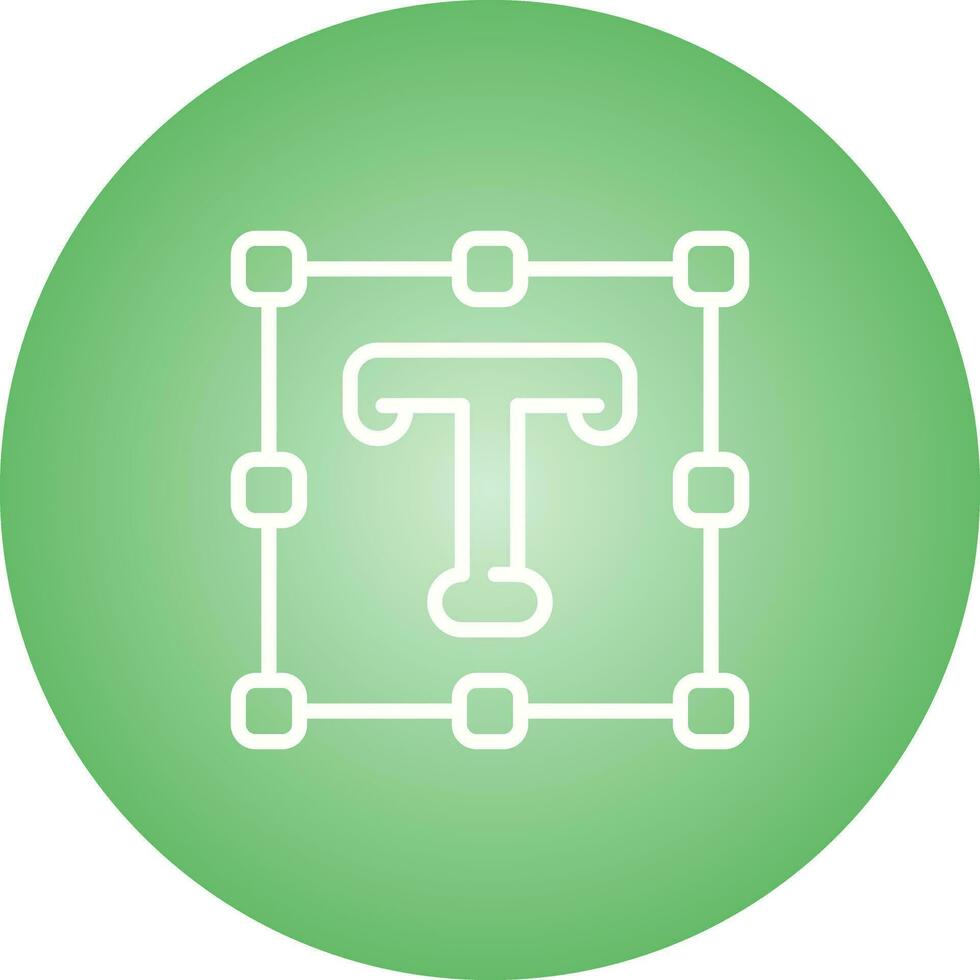 Text Tool Vector Icon