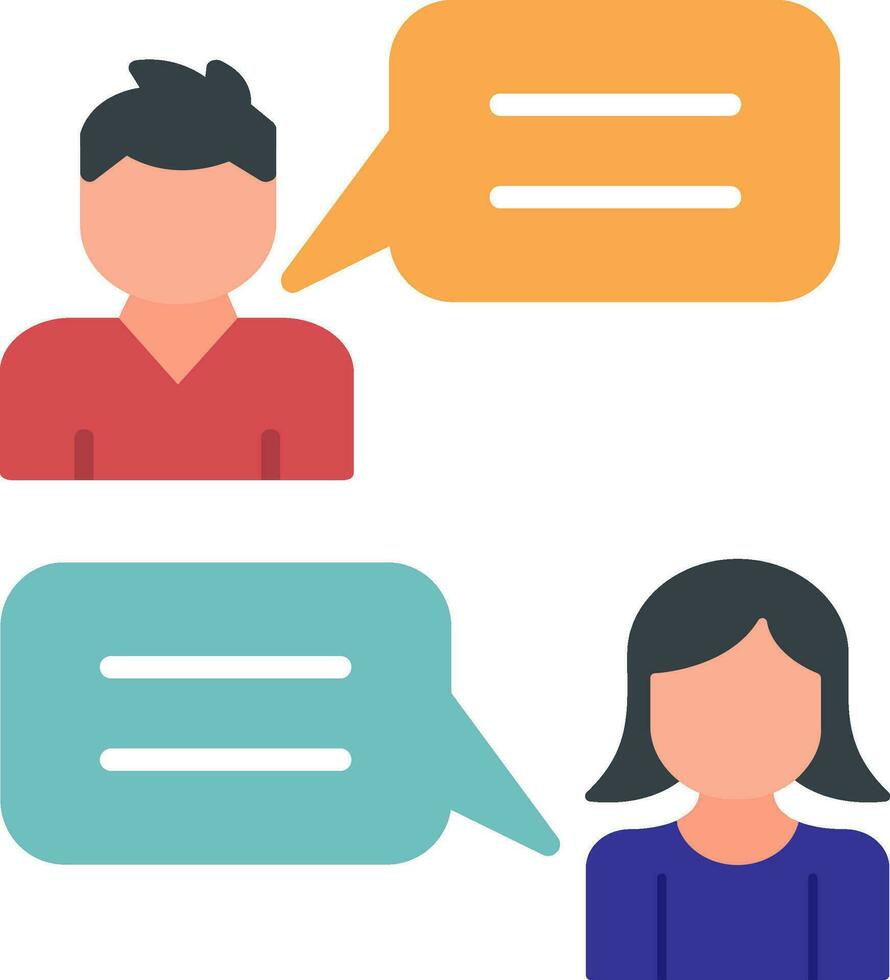 Conversation Vector Icon