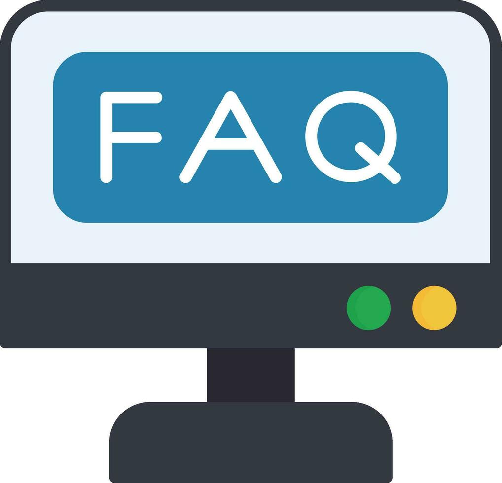 Faq Vector Icon