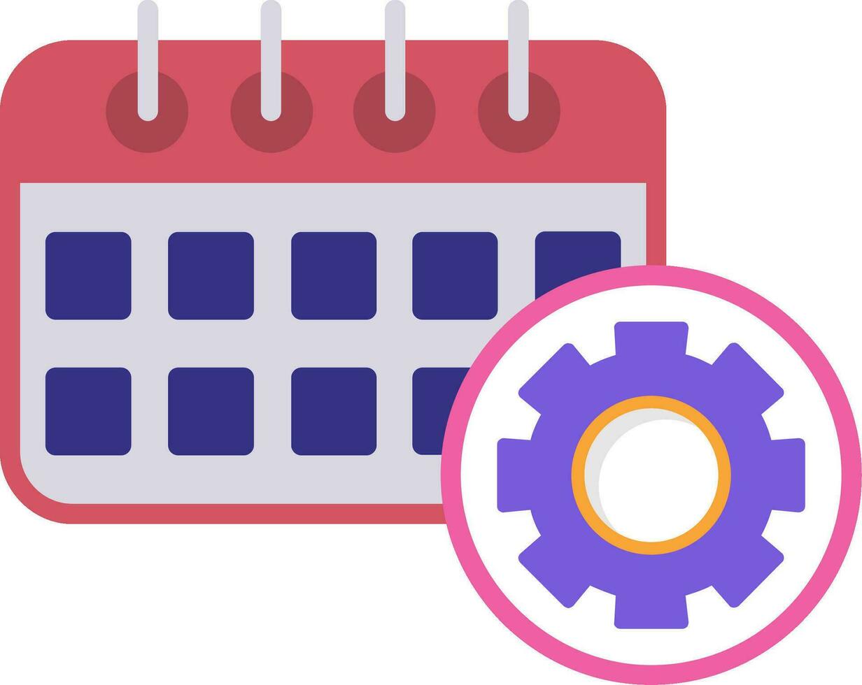 icono de vector de horario