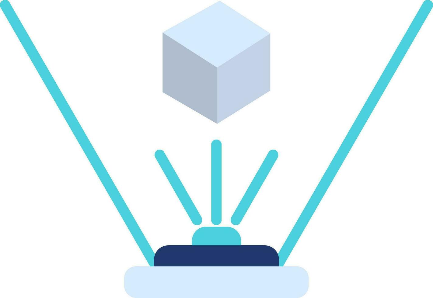 Hologram Vector Icon