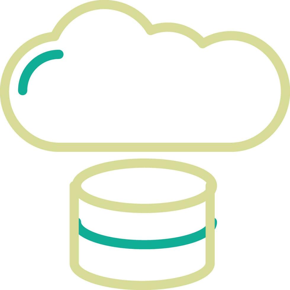 Cloud Storage Vector Icon