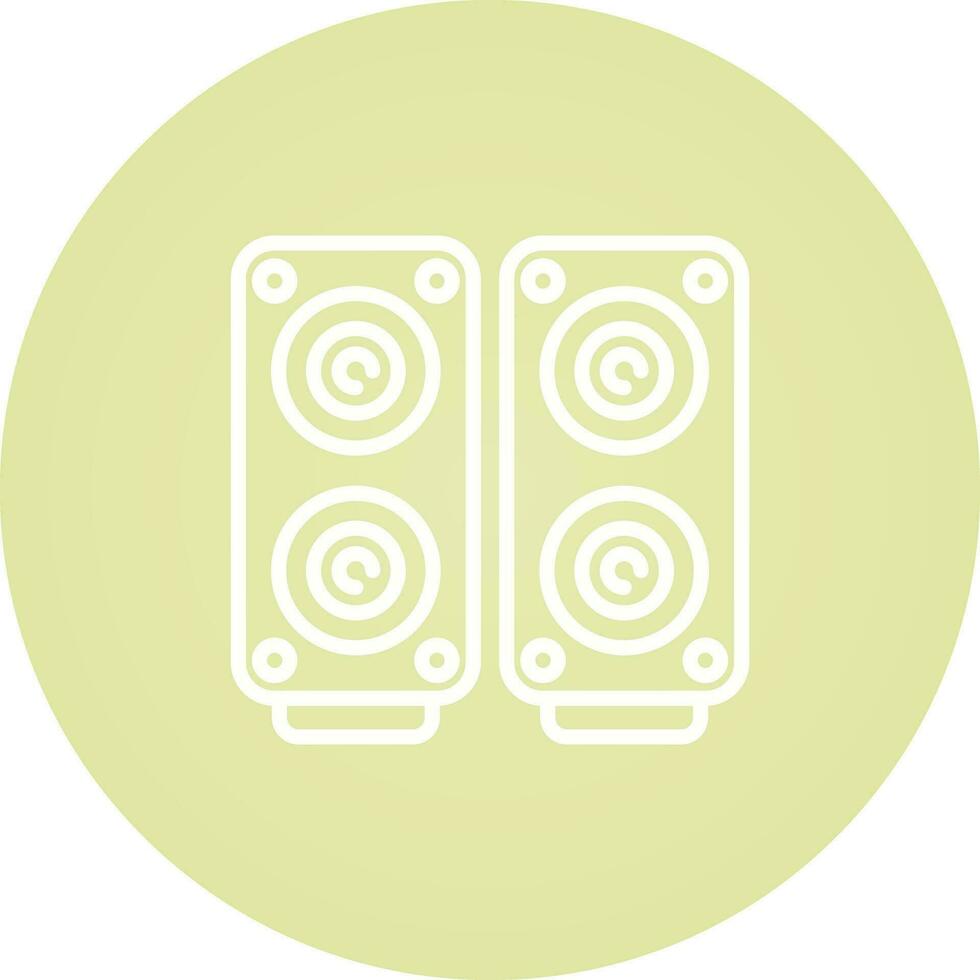 Speakers Vector Icon