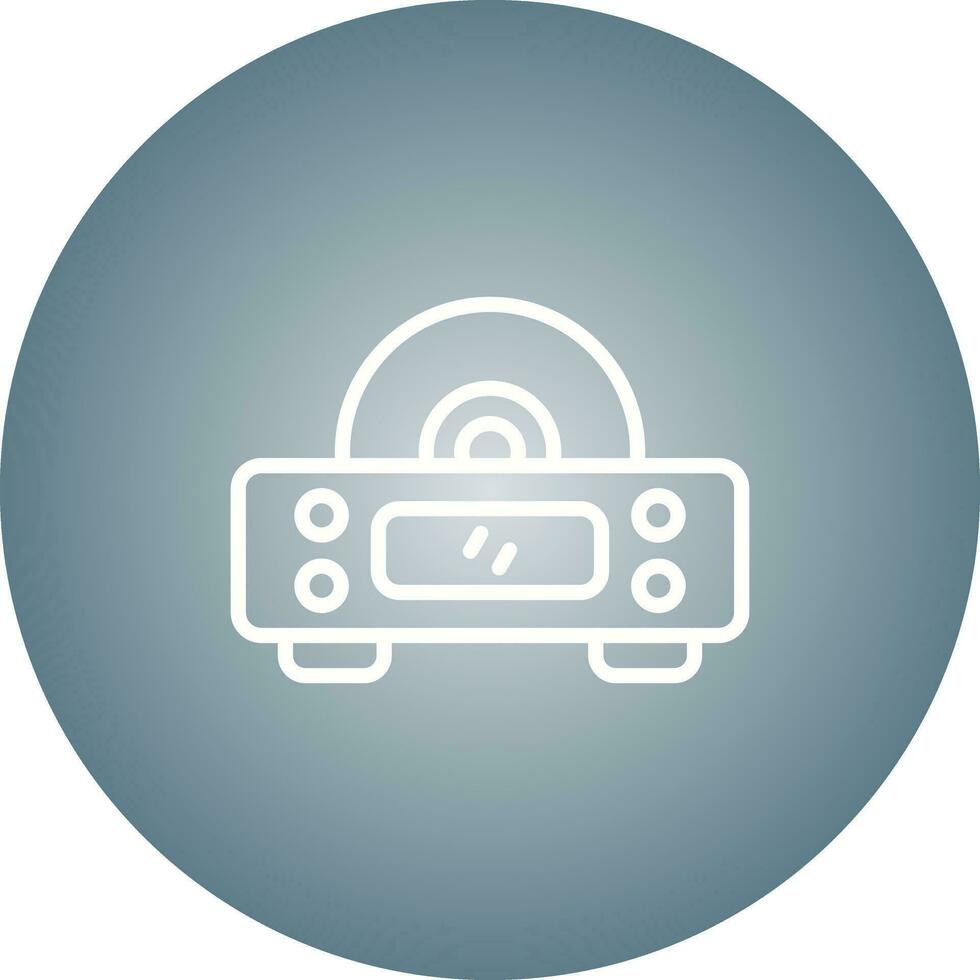 Cd Player Vector Icon