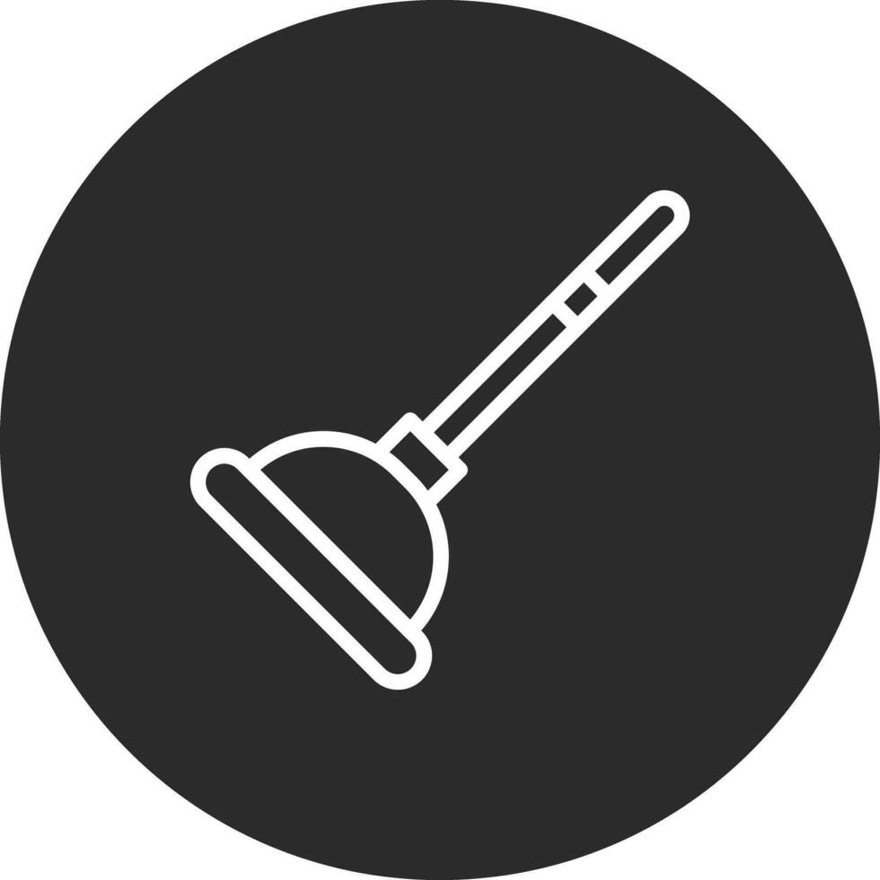 Plunger Vector Icon