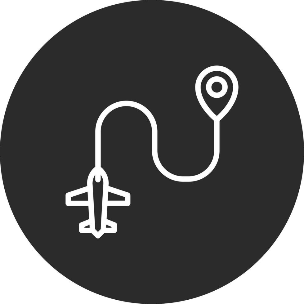 Flight Directions Vector Icon