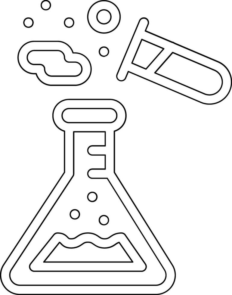 Chemical Reaction Vector Icon