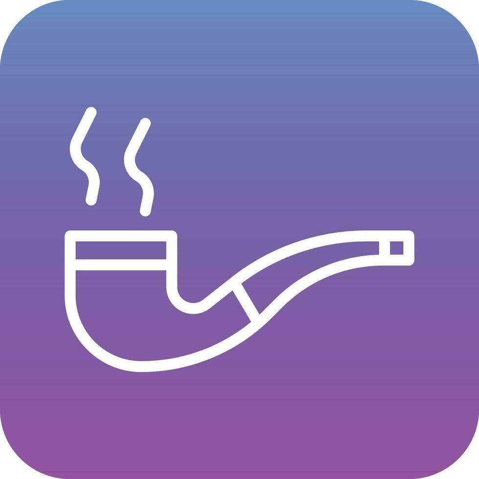 Smoking Pipe Vector Icon