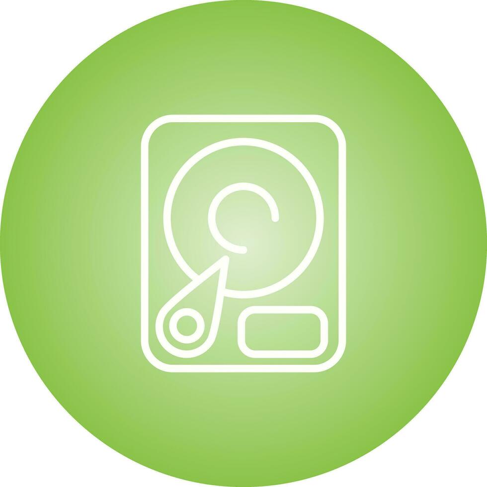 Hard Drive Vector Icon