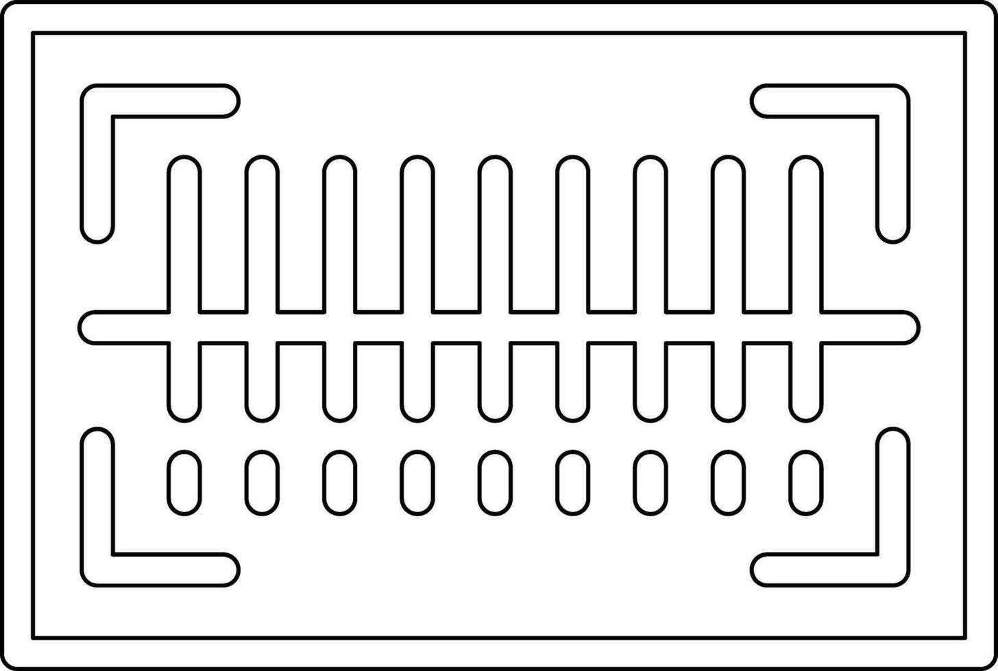 Barcode Vector Icon