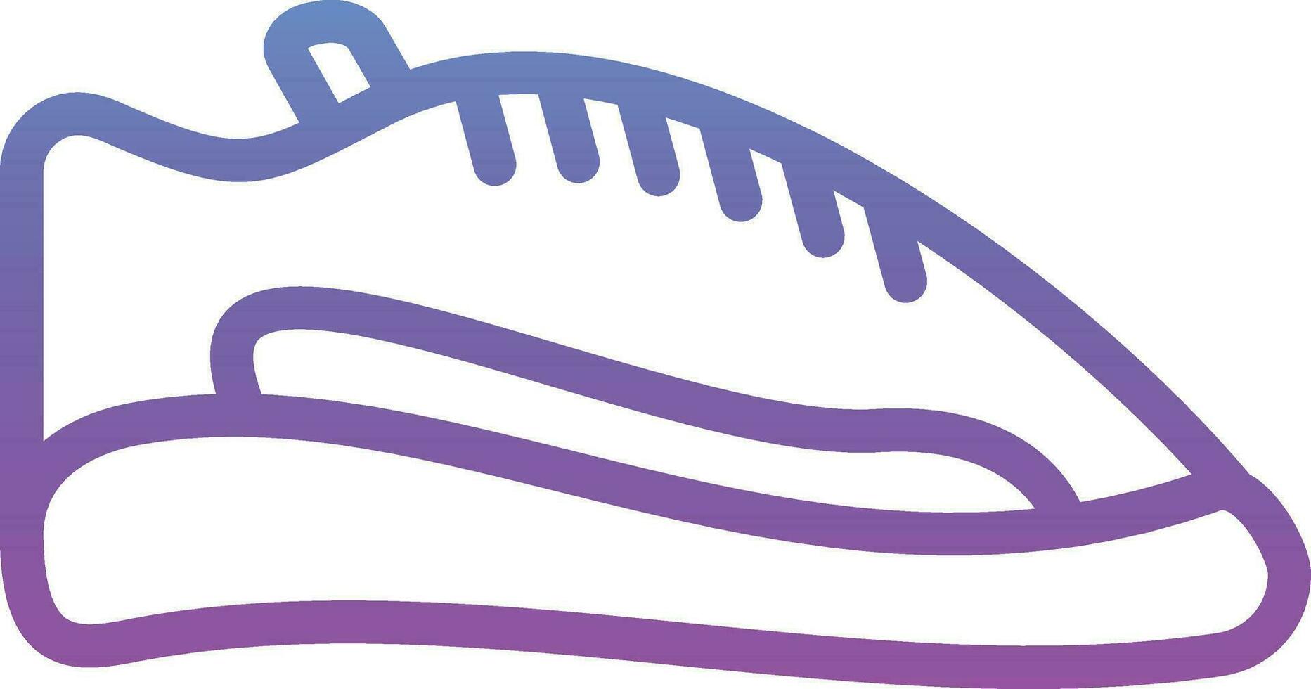 Gym Shoes Vector Icon