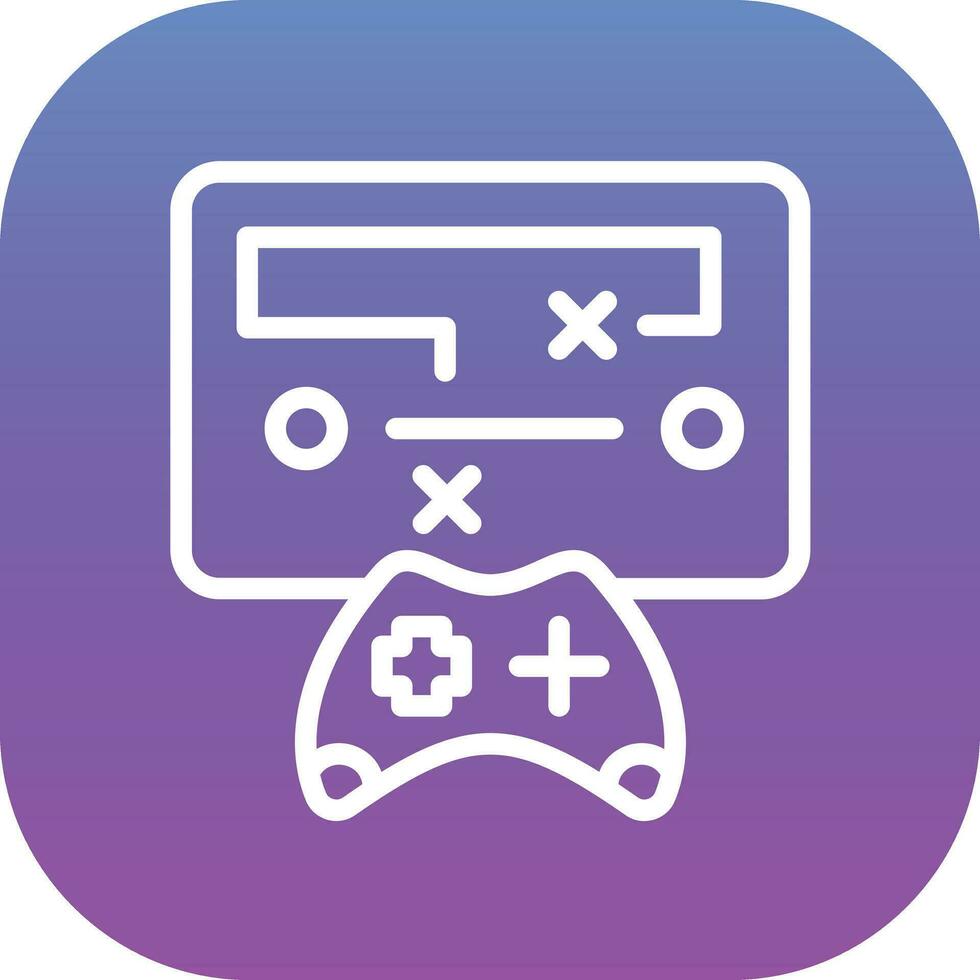 Game Strategy Vector Icon