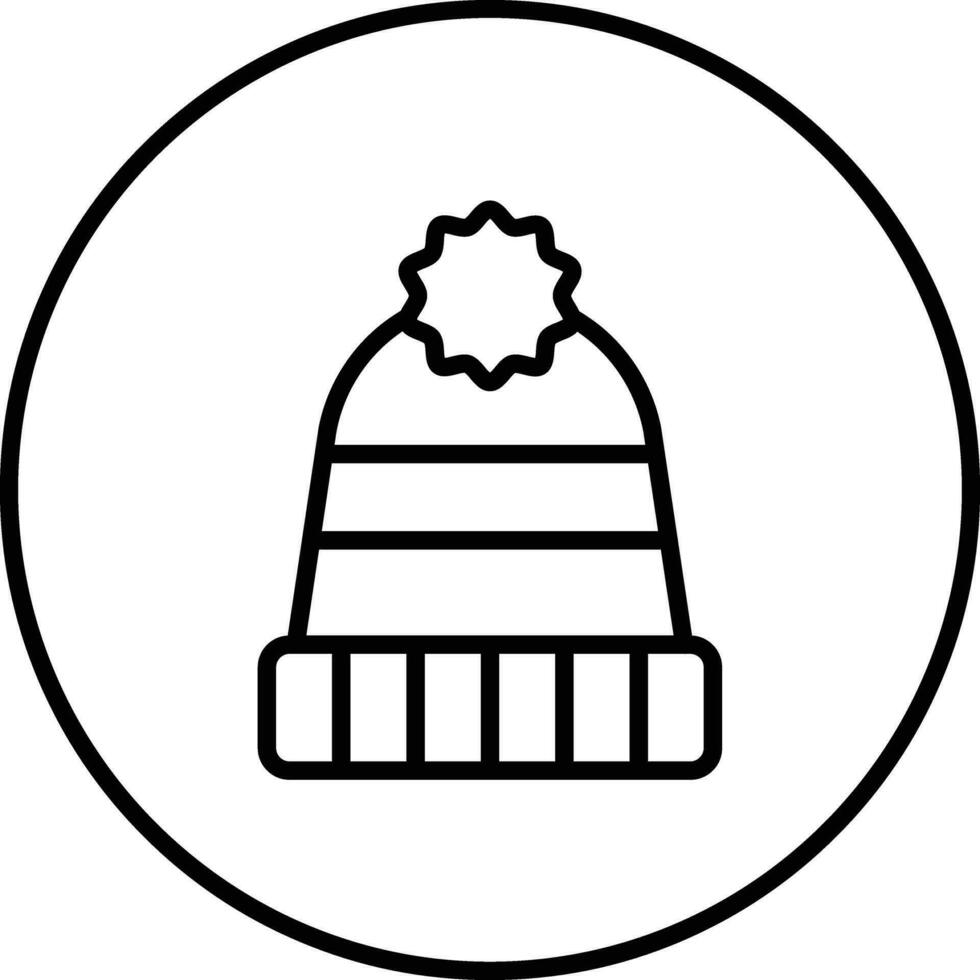 Winter Hat Vector Icon