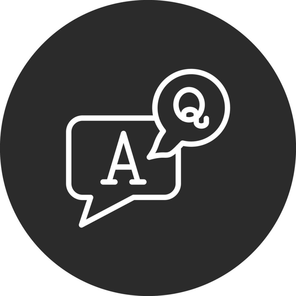 Question and Answer Vector Icon