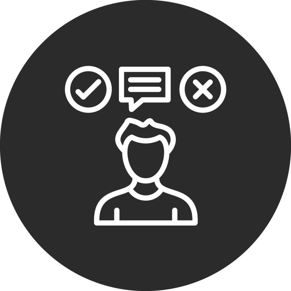 Decision Making Vector Icon