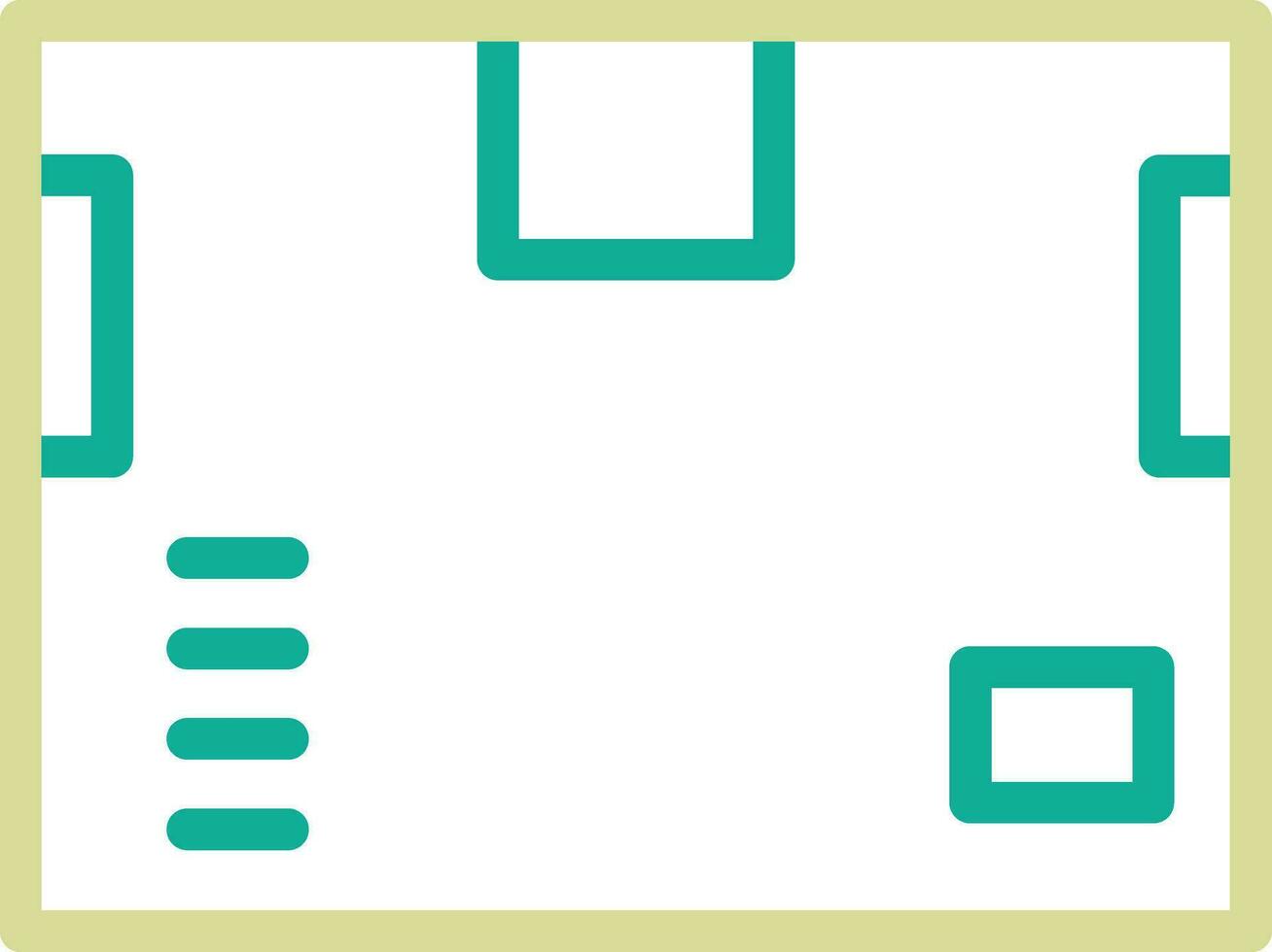 Cargo Box Vector Icon