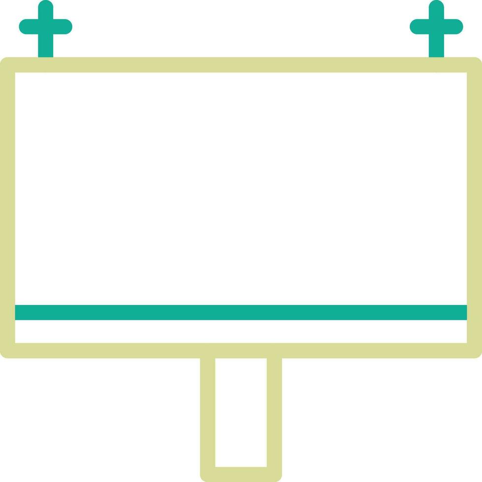 Billboard Vector Icon