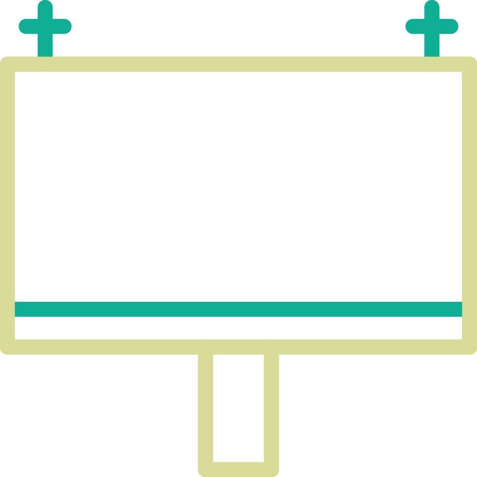 Billboard Vector Icon