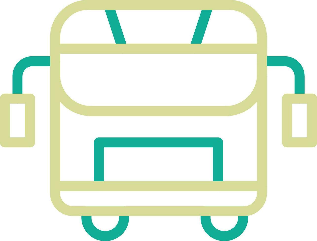 School Bus Vector Icon