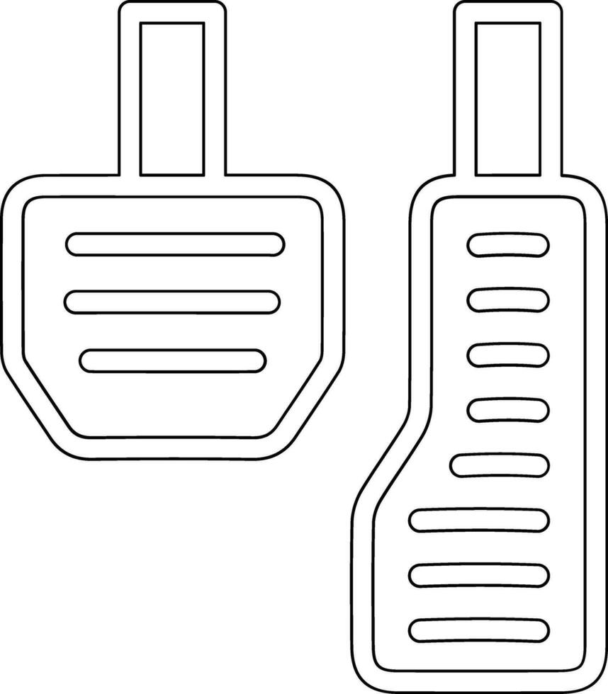Pedals Vector Icon