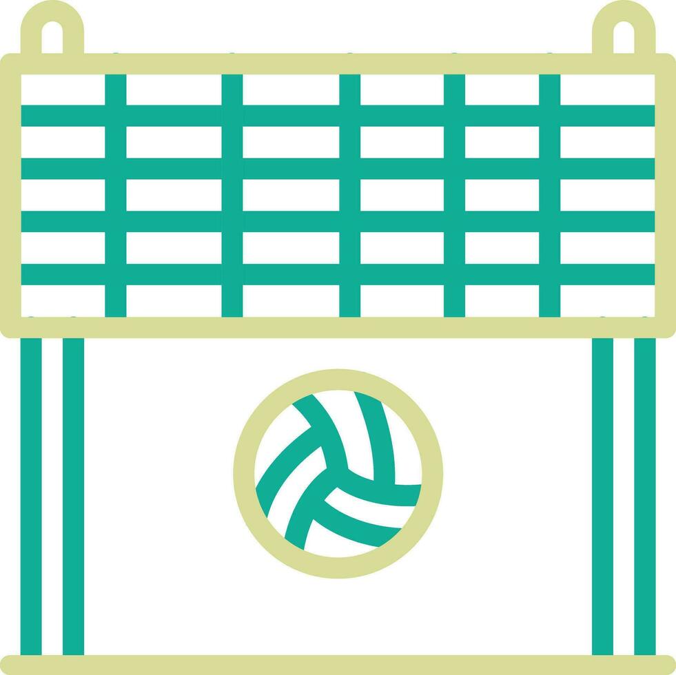 Volleyball Net Vector Icon