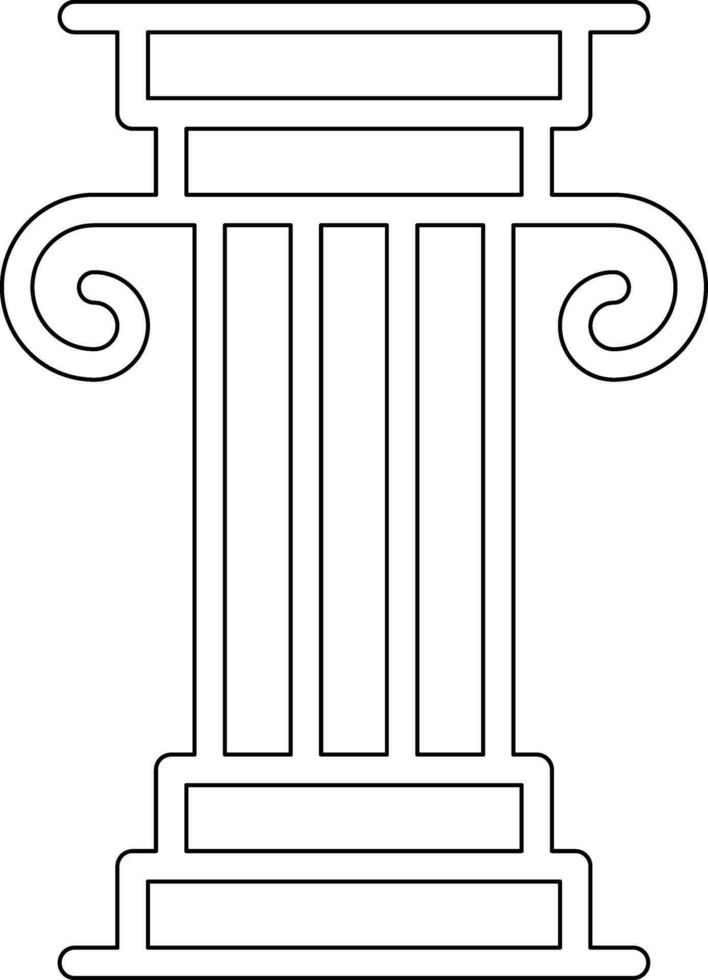 Pillar Vector Icon