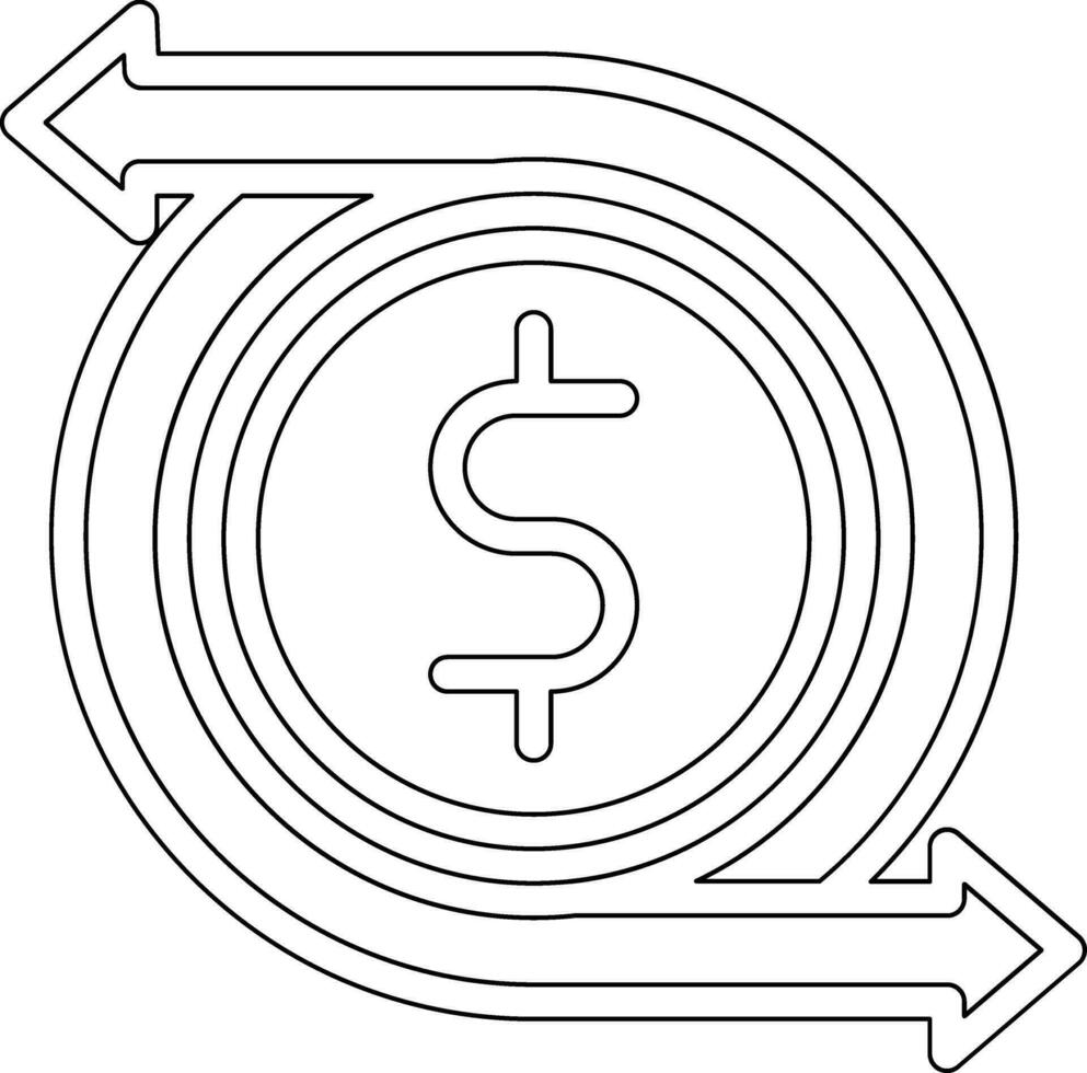 Cash Flow Vector Icon