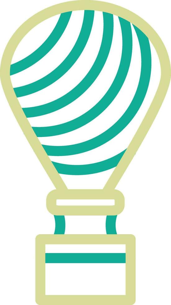 Hot Air Balloon Vector Icon