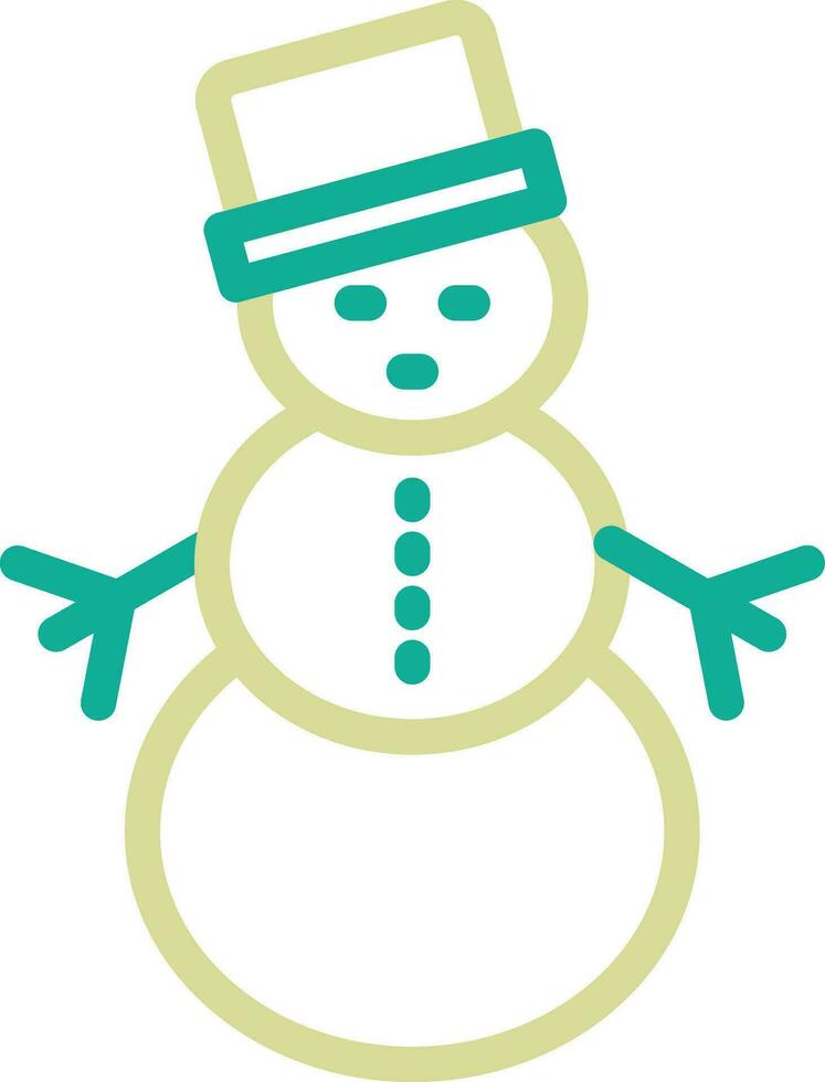 Snowman Vector Icon