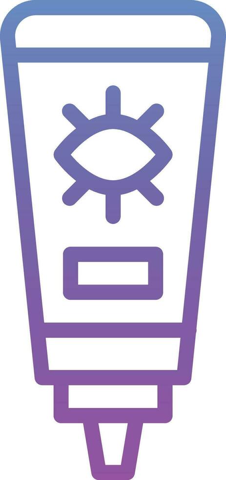 Eye Cream Vector Icon