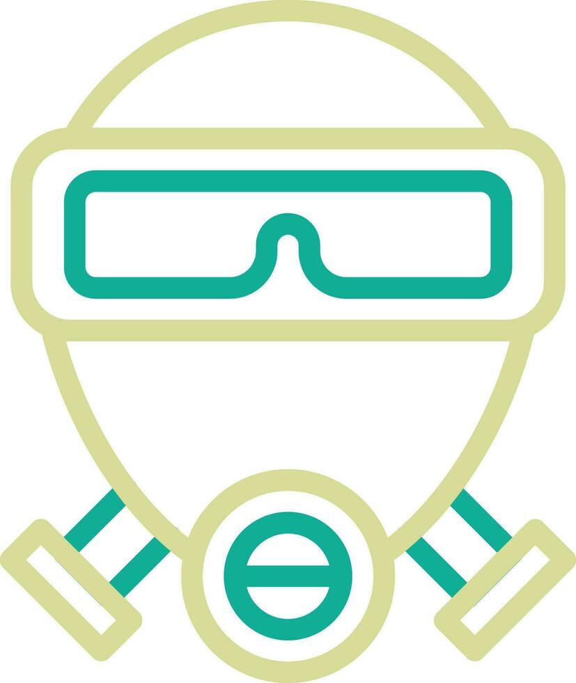 Gas Mask Vector Icon