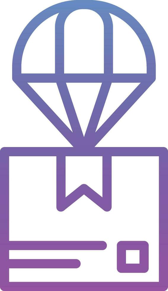 Worldwide Shipping Air Vector Icon