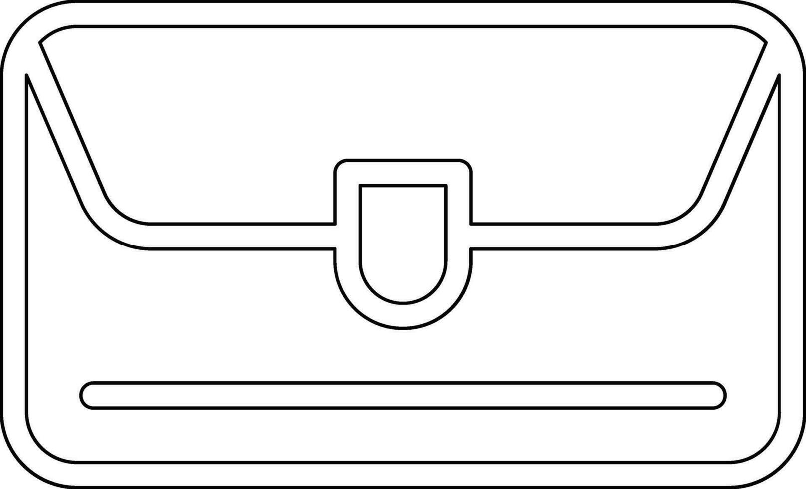 Clutch Bag Vector Icon