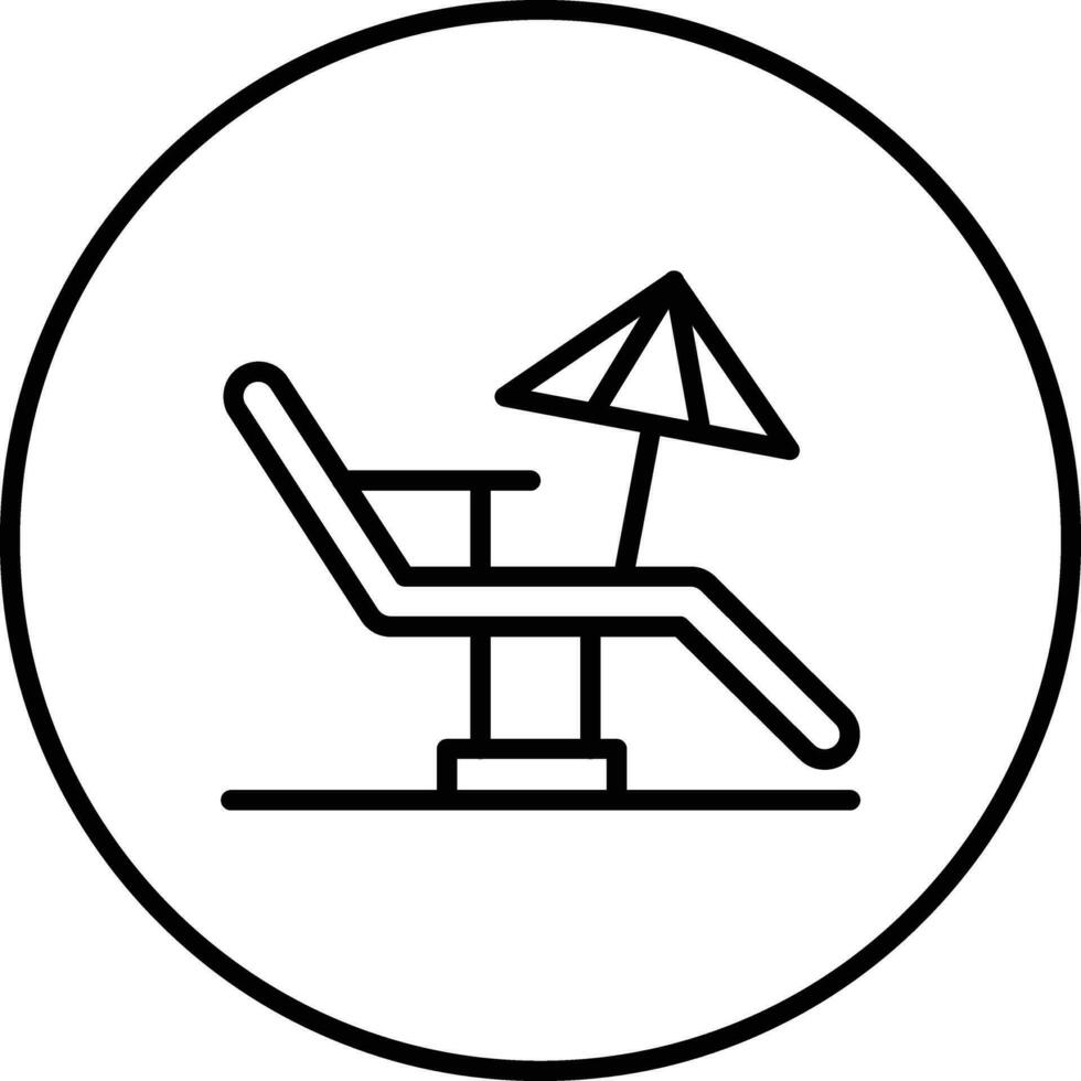 Lounge Chair Vector Icon