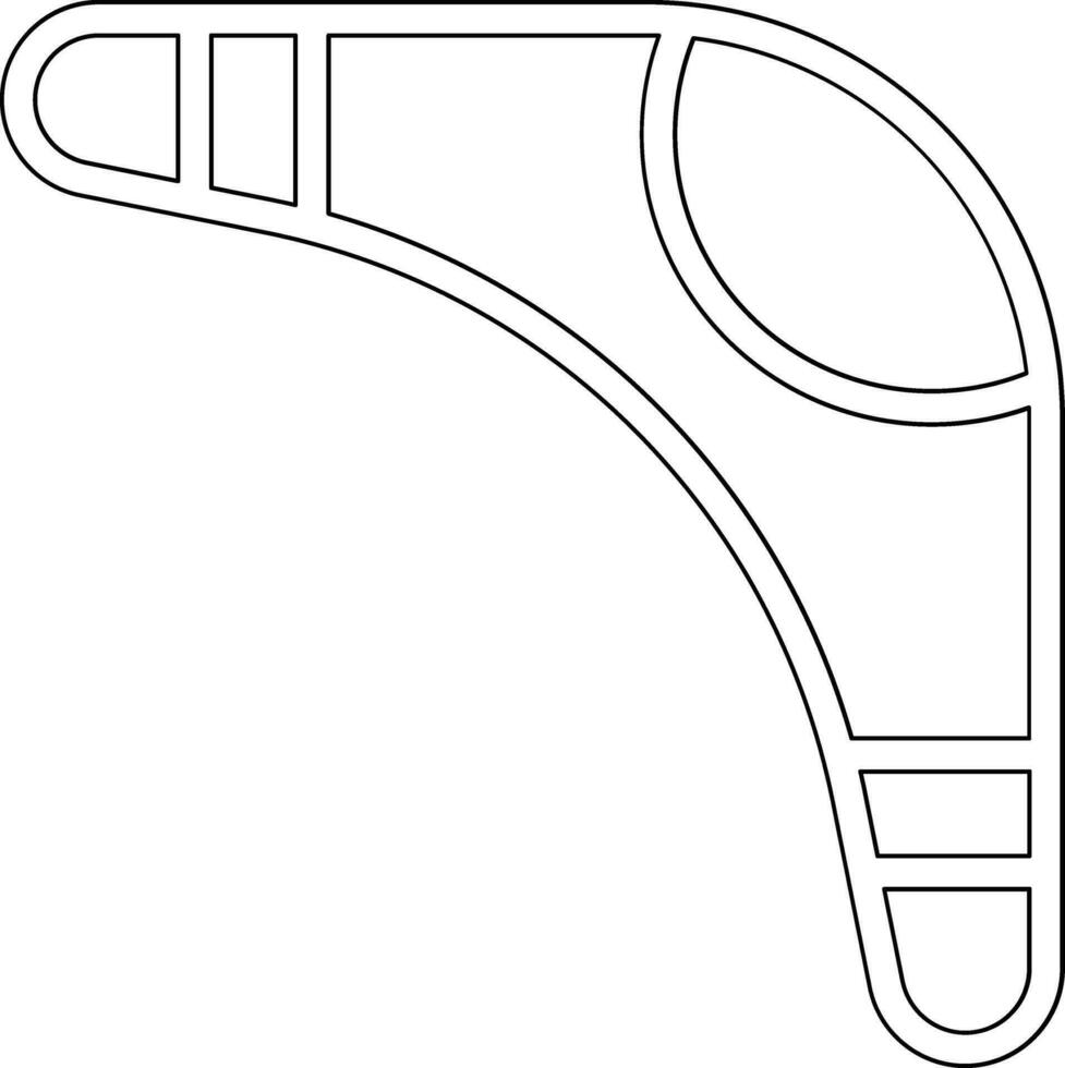 Boomerang Vector Icon