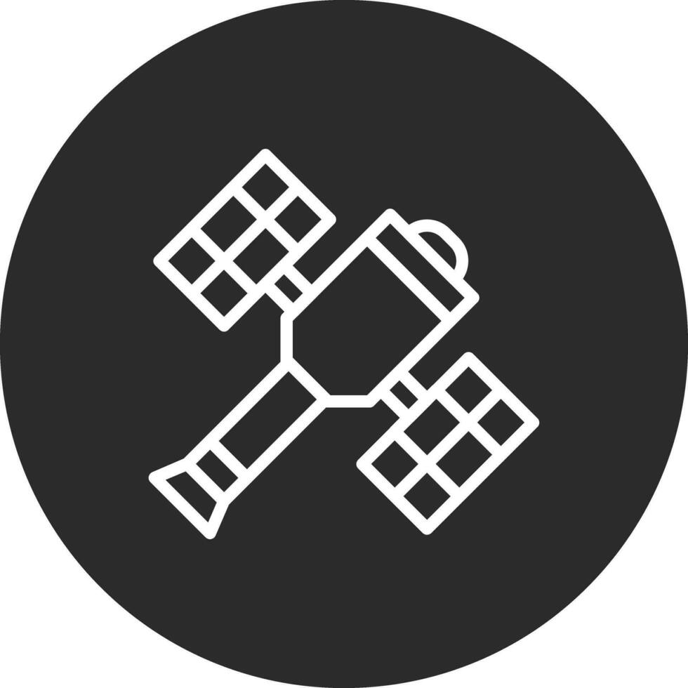 Hubble Telescope Vector Icon