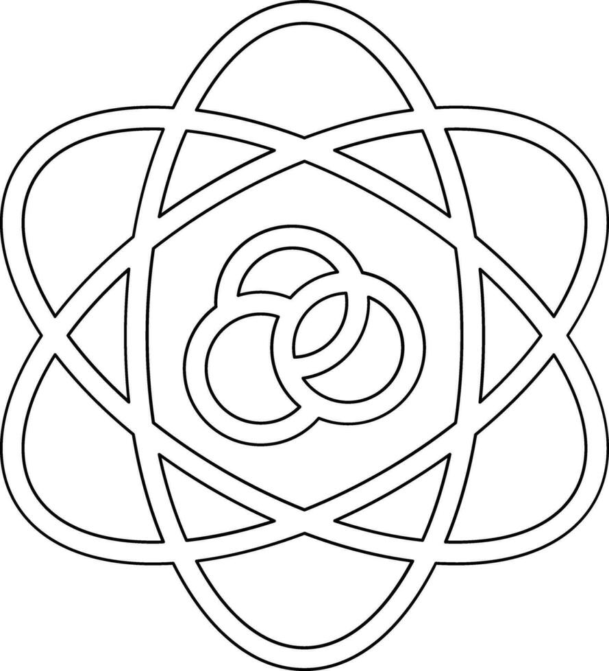 Atom Vector Icon