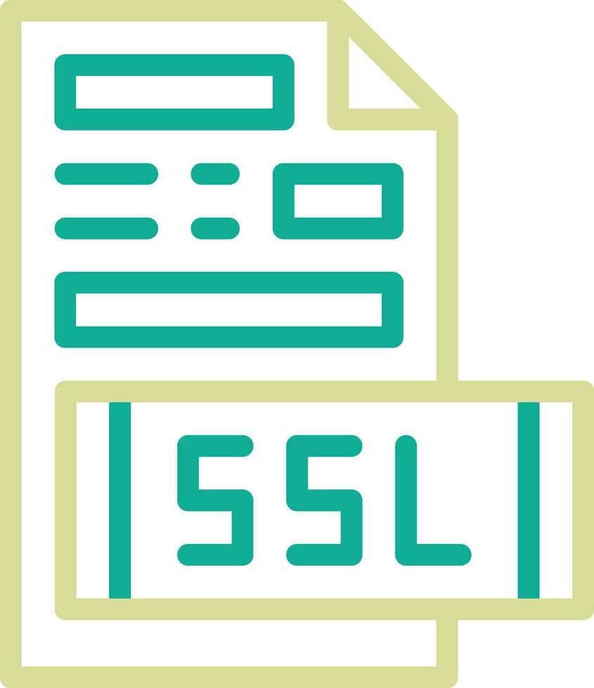 icono de vector de ssl