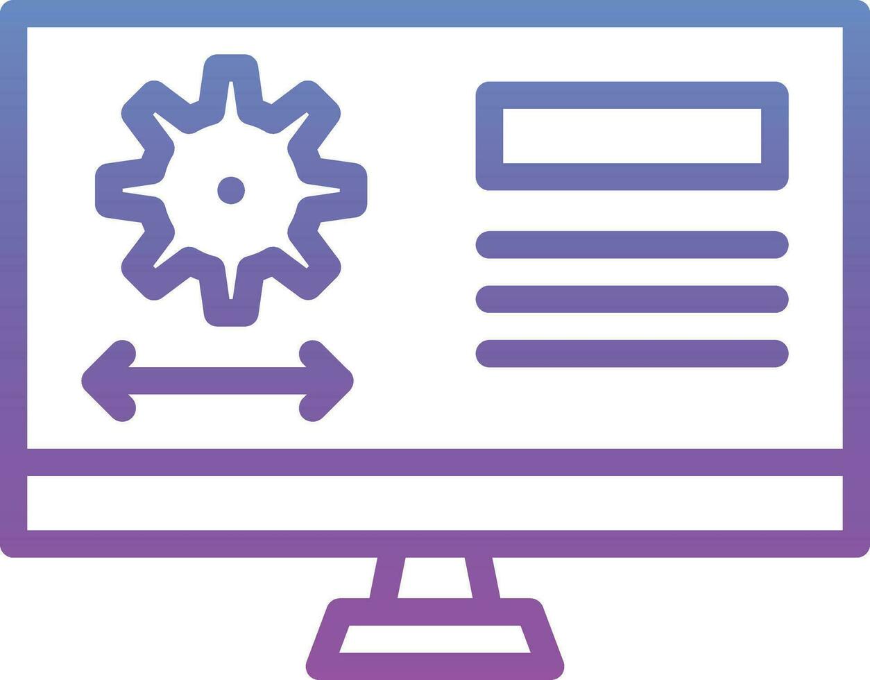 Cad Engineering Vector Icon